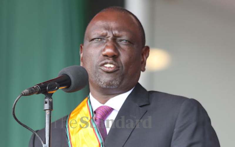 Hurling epithets indicates you have a shortage of ideas, Ruto 