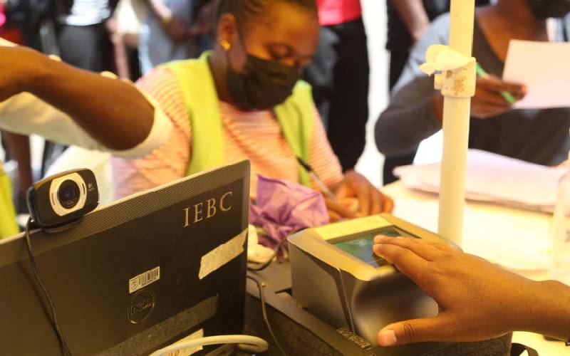 IEBC enlists 1m voters in just-concluded registration exercise