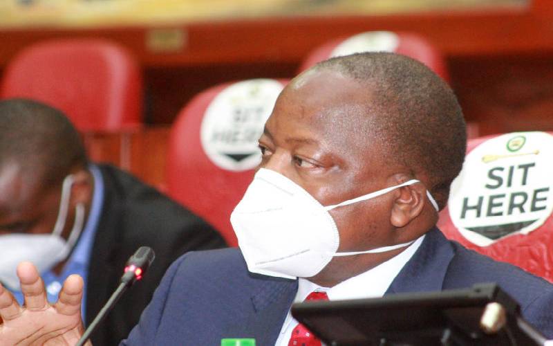 Kagwe defends Kemsa over supply of Sh300m free masks