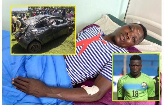 Kenyan international goalkeeper Matasi breaks silence after car crash