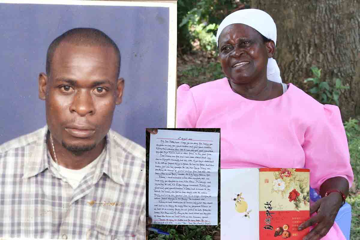 Kenyan jailed in China uses letters to keep kin’s hopes alive