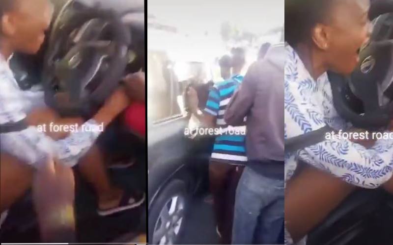 Kenyans angered by video of female motorist harassed by Boda Boda riders