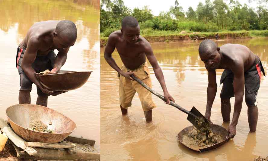 Khwisero gold diggers brave hazardous river to get rich quick