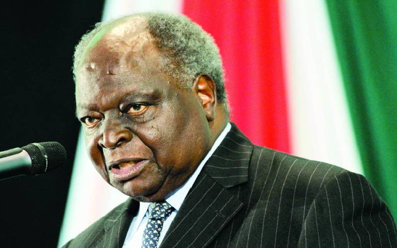 Kibaki is not in hospital, says his aide