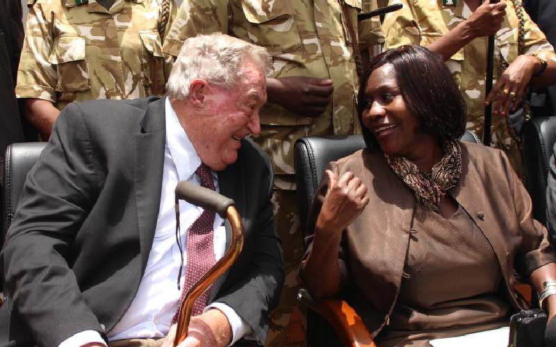 Leakey, always the colourful man, had ‘aide de camp’ at KWS
