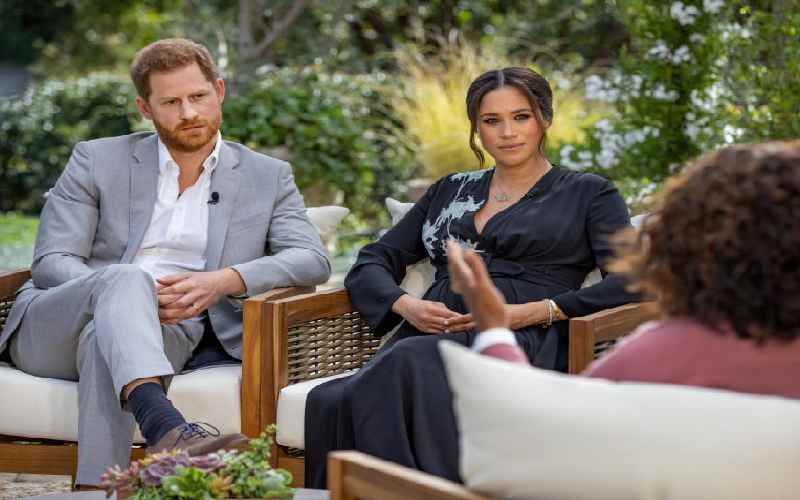 Meghan deals Diana-style blow to royals for 'pushing her to the brink of suicide'