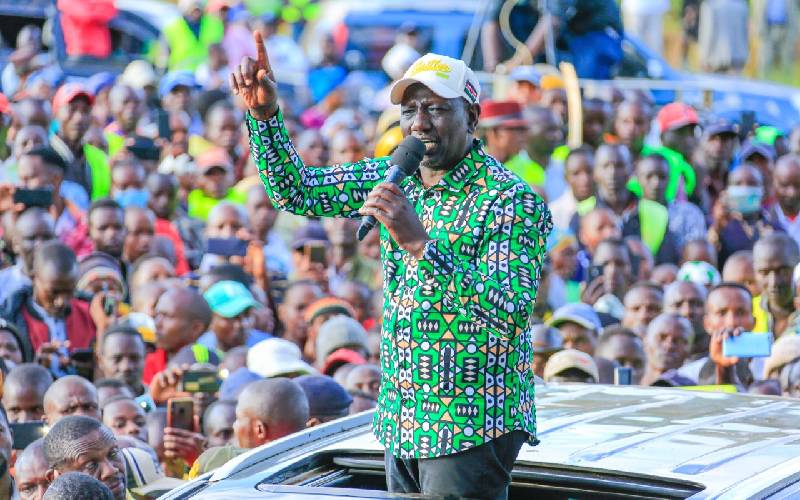 Mind your language during rallies, DP Ruto tells team