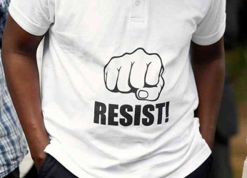 NASA politician arrested for giving out NRM T-shirts