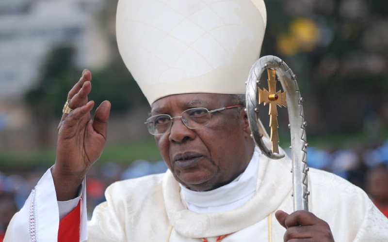 Cardinal Njue resigns after attaining retirement age - The Standard