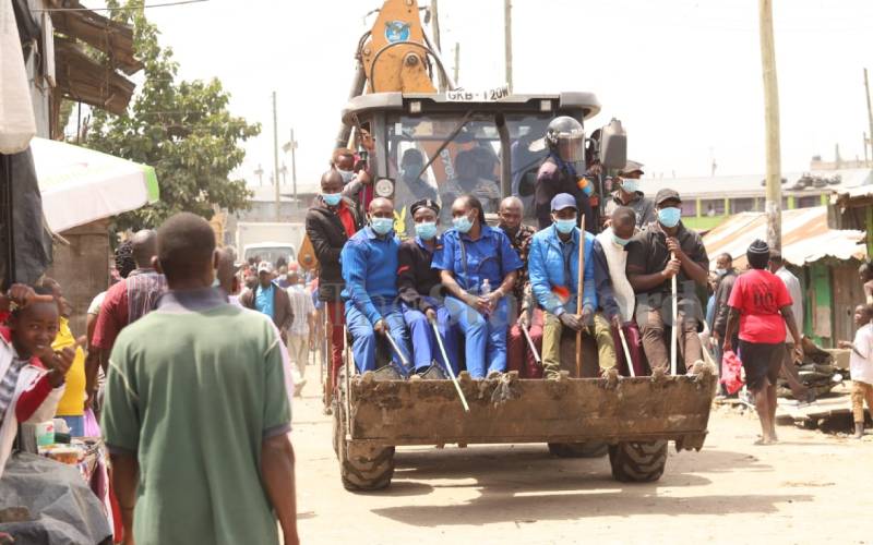 Mukuru Kwa Njenga demolitions 