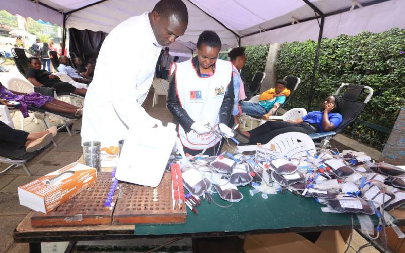 Officials: 5 reasons Kenya’s blood banks are running dry