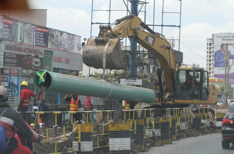 Prepare to sleep in Mombasa Road traffic during construction of Nairobi Expressway