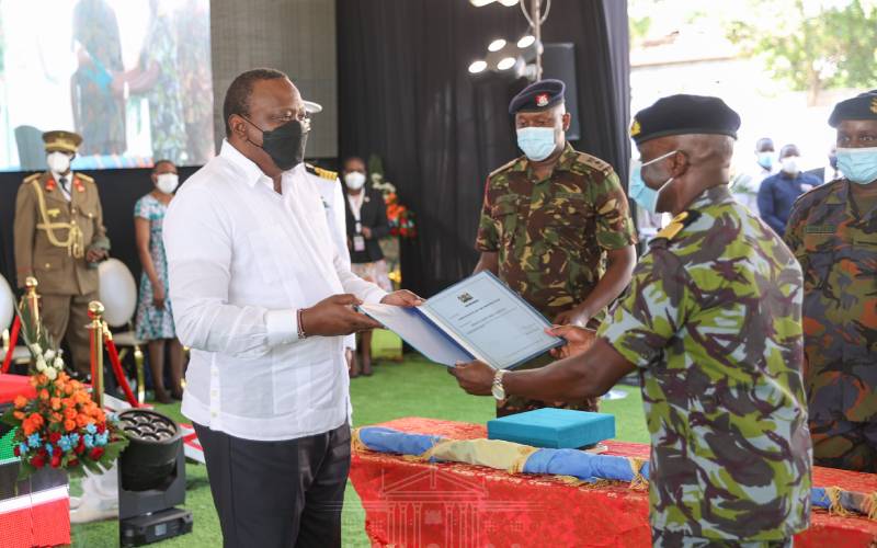 President Uhuru Kenyatta challenges civilian institutions to emulate KDF’s efficiency