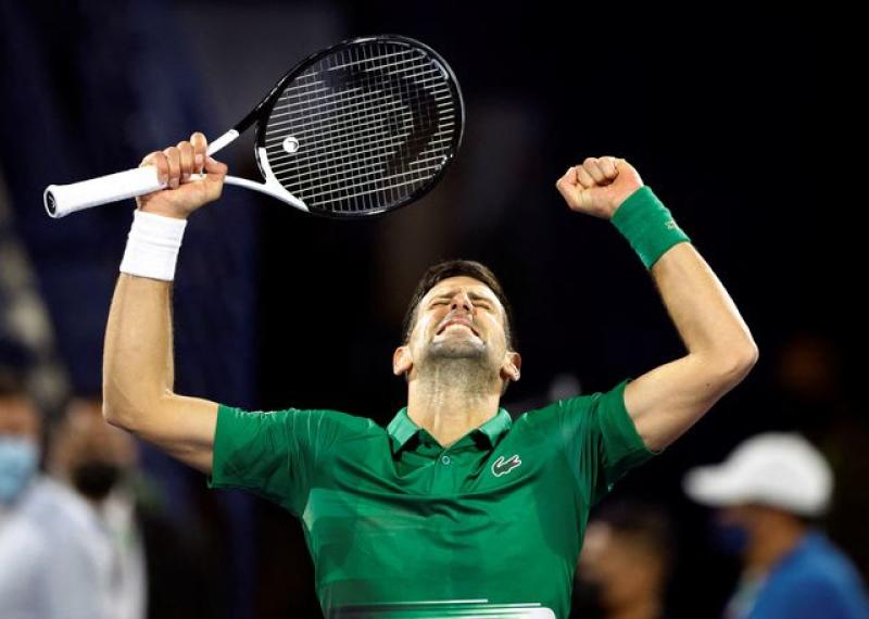 Novak Djokovic wins at Dubai in 2022 debut