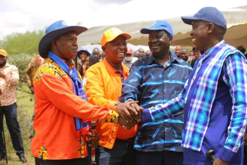 Raila headache as Kajiado allies pull apart
