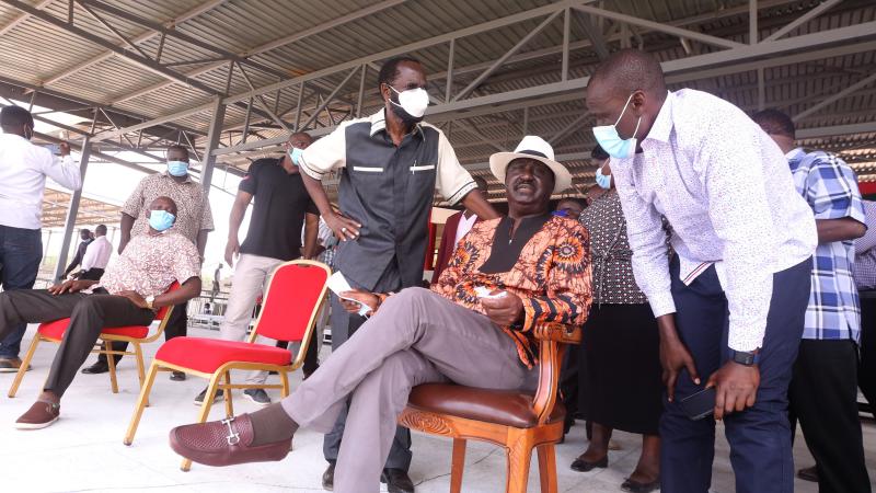 Raila lays ground for Uhuru's June 1 visit