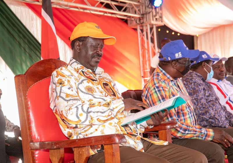 Raila dangles goodies to Pokot