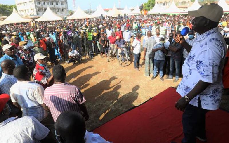 Raila's promise to his supporters ahead of next year's elections
