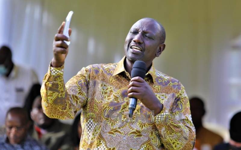 Ruto claims there is a plot to set him up against Uhuru ahead of polls