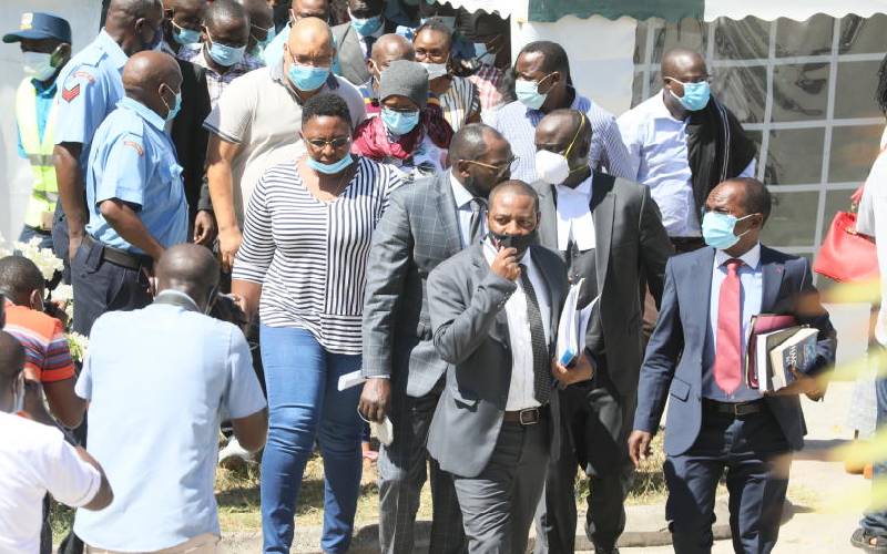Six set to testify in Jumwa theft case
