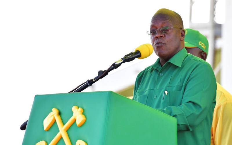 Tanzania VP hints that Magufuli could be unwell