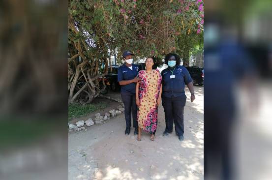 Tanzanian woman rescued after jumping into sea in suicide attempt