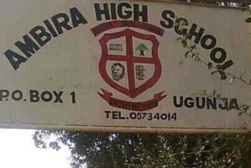 Uhuru's anger at Ambira High School Boys