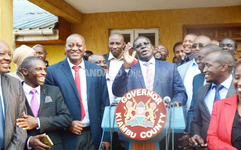 Court petitioned to give Nyoro executive powers