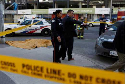 Developing story: Van kills pedestrians in Toronto, Canada