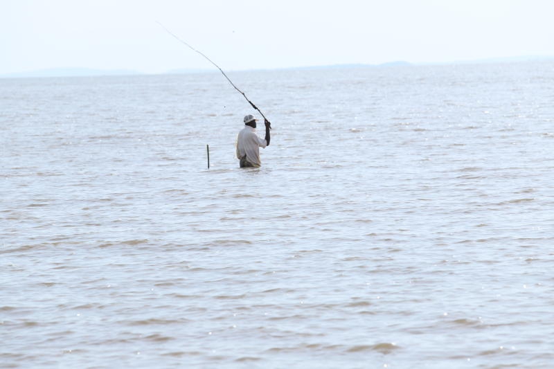 Fisherman drowns after attack