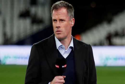Former Liverpool star Jamie Carragher could be axed by Sky Sports after spitting on Man United fan