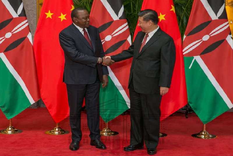 How Kenyans  have reacted to Uhuru’s visit to China