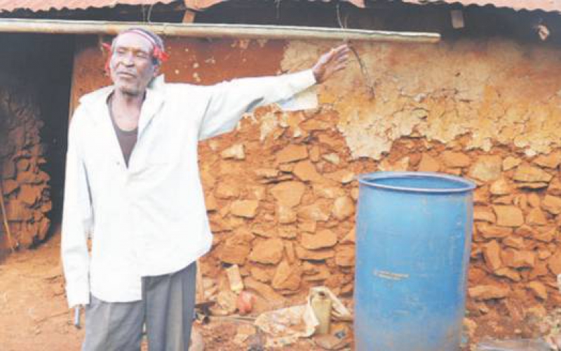 Magician Prof Maseseka now lives in poverty and squalor