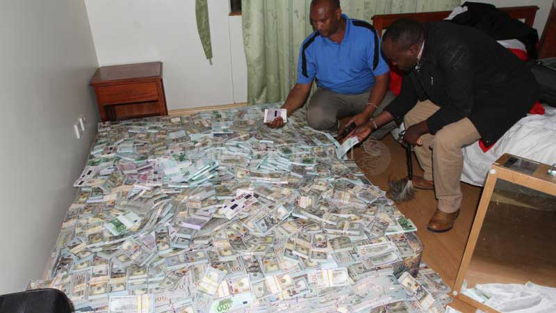 Three foreigners arrested with over Sh1 billion fake currency