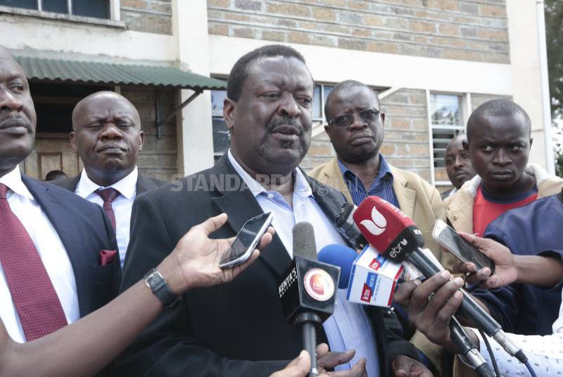  Join 'like-minded men' and strategise for 2022: MPs to Mudavadi