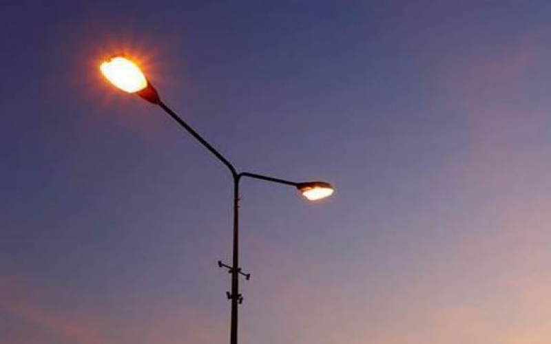 Mystery over theft of street lights
