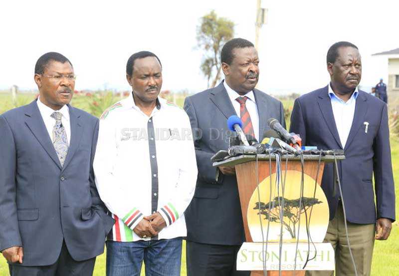 What Raila told NASA chiefs over deal with Uhuru