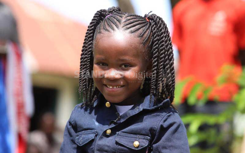 Six-year-old from Lupita village shines on runway 