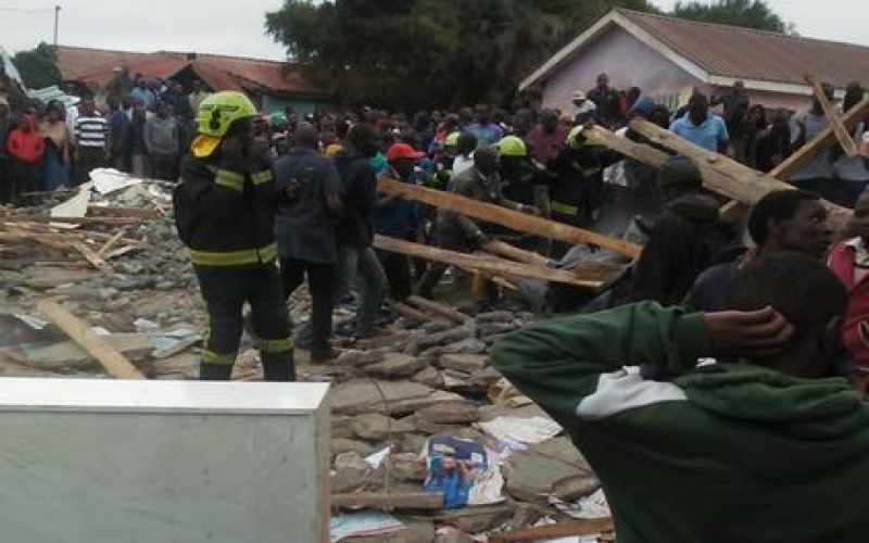 Developing story: Seven pupils killed as classroom collapses in Dagoretti