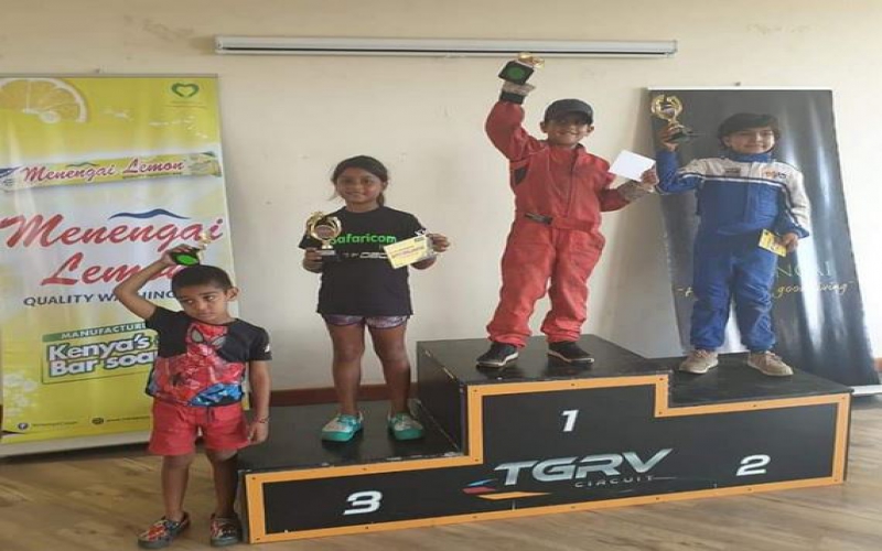 Vadgama and Rajput wins Menengai Lemon Karting Championship 