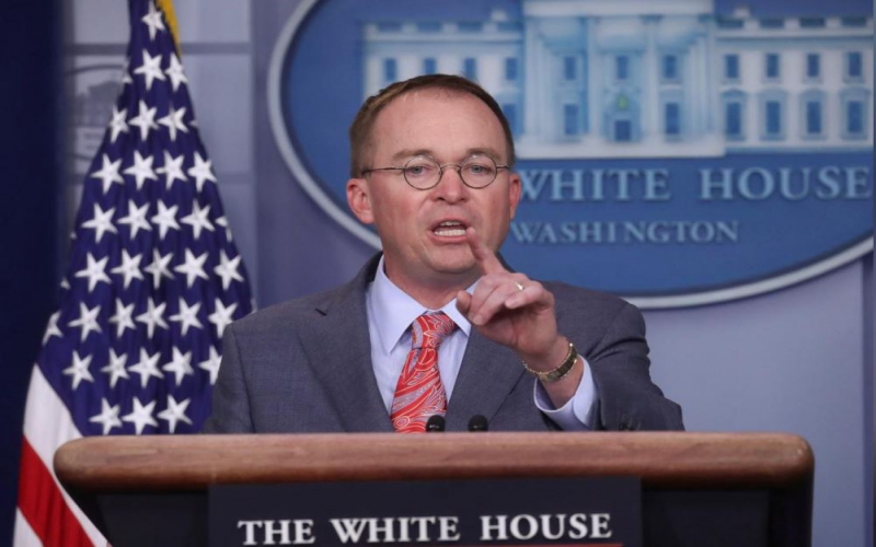White House's Mulvaney did not mull quitting over "quid pro quo" flap