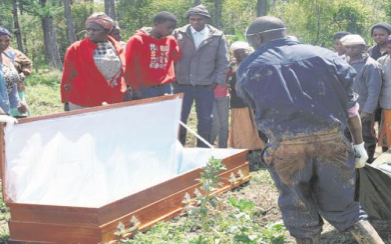 Woman exhumes body of husband in Ol Joro Orok