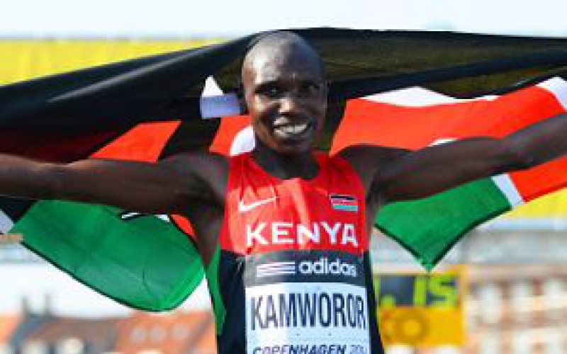 World reacts to Kamworor’s new Half Marathon record