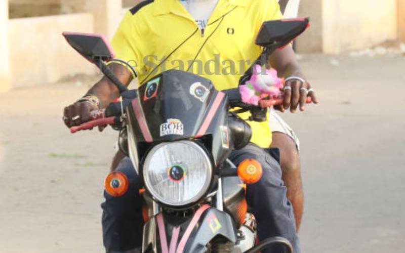 Tipsy boda man admits damaging fellow rider's bike