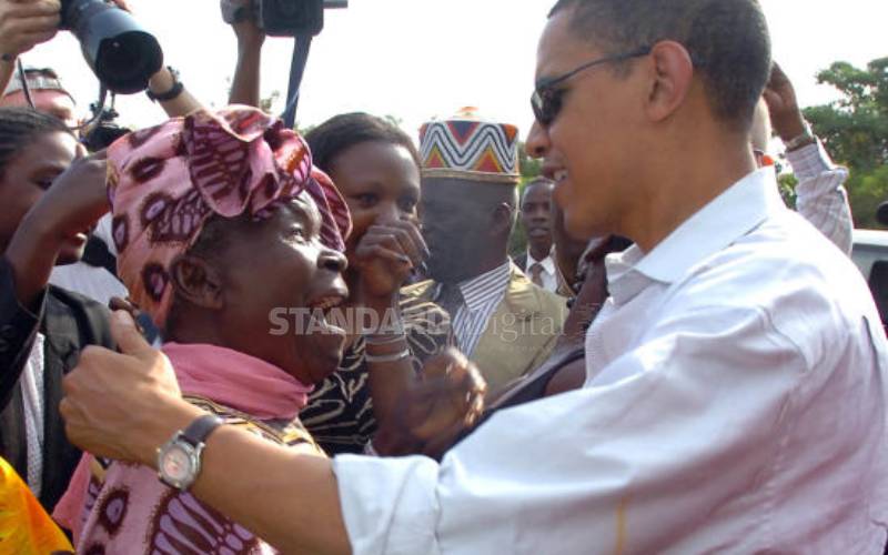 Tributes pour in following Mama Sarah Obama’s death