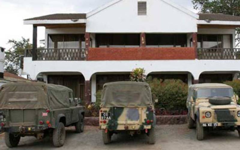 Two military vehicles missing from Batuk camp in Nanyuki