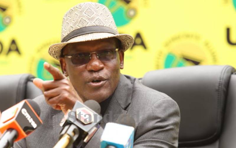 UDA has no coalition agreement with ANC, Ford Kenya – Muthama 