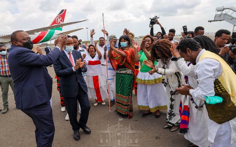 Uhuru in Addis Ababa for Ethiopia's PM inauguration