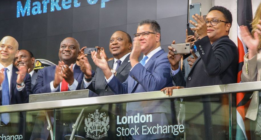 Uhuru opens trading at LSE, launches Kenya’s first green bond 