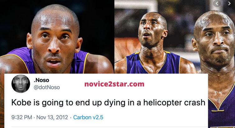 Cartoon 'predicting Kobe Bryant helicopter crash' from 2016 deleted by  producers - Daily Star